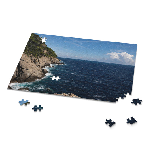 252 Piece Puzzle Ligurian Sea, Italy Puzzle - Leah Ramuglia Photography