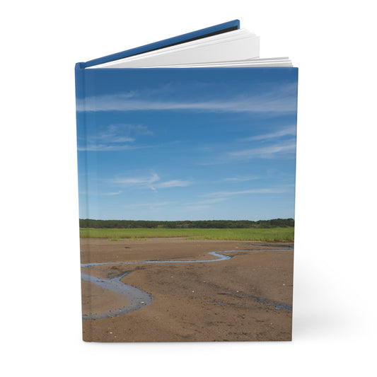 Journal with Cape Cod Beach Cover Leah Ramuglia Photography