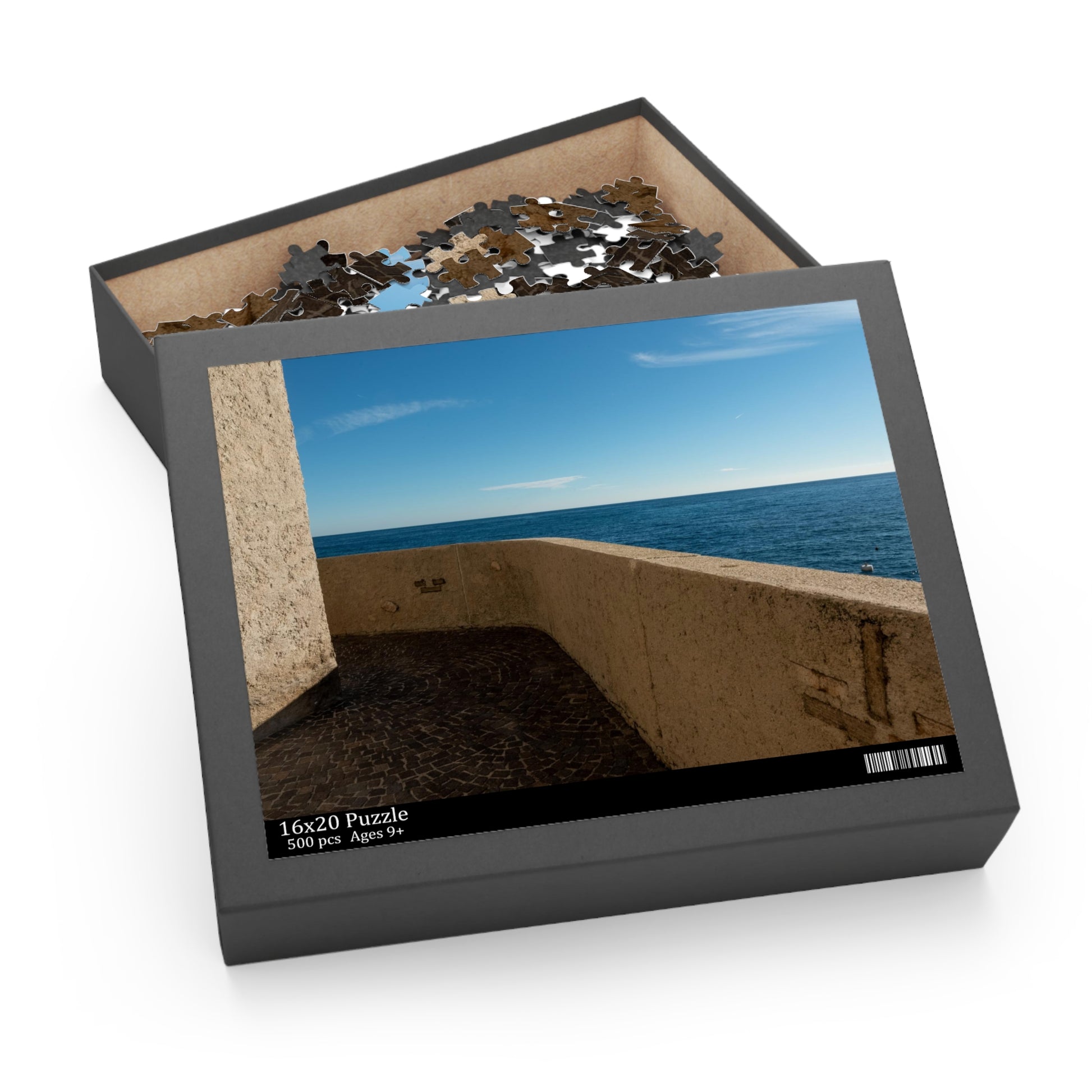 500 Piece Puzzle - Minimalist Monaco - Leah Ramuglia Photography