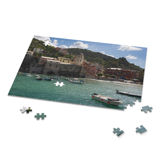 252 Piece Puzzle - Cinque Terre Italy - Leah Ramuglia Photography