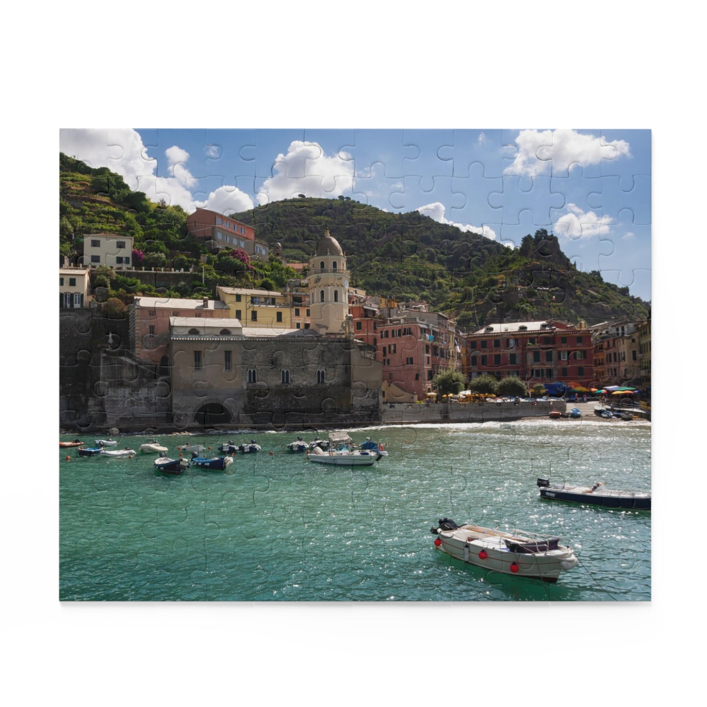 120 Piece Puzzle - Cinque Terre Italy - Leah Ramuglia Photography