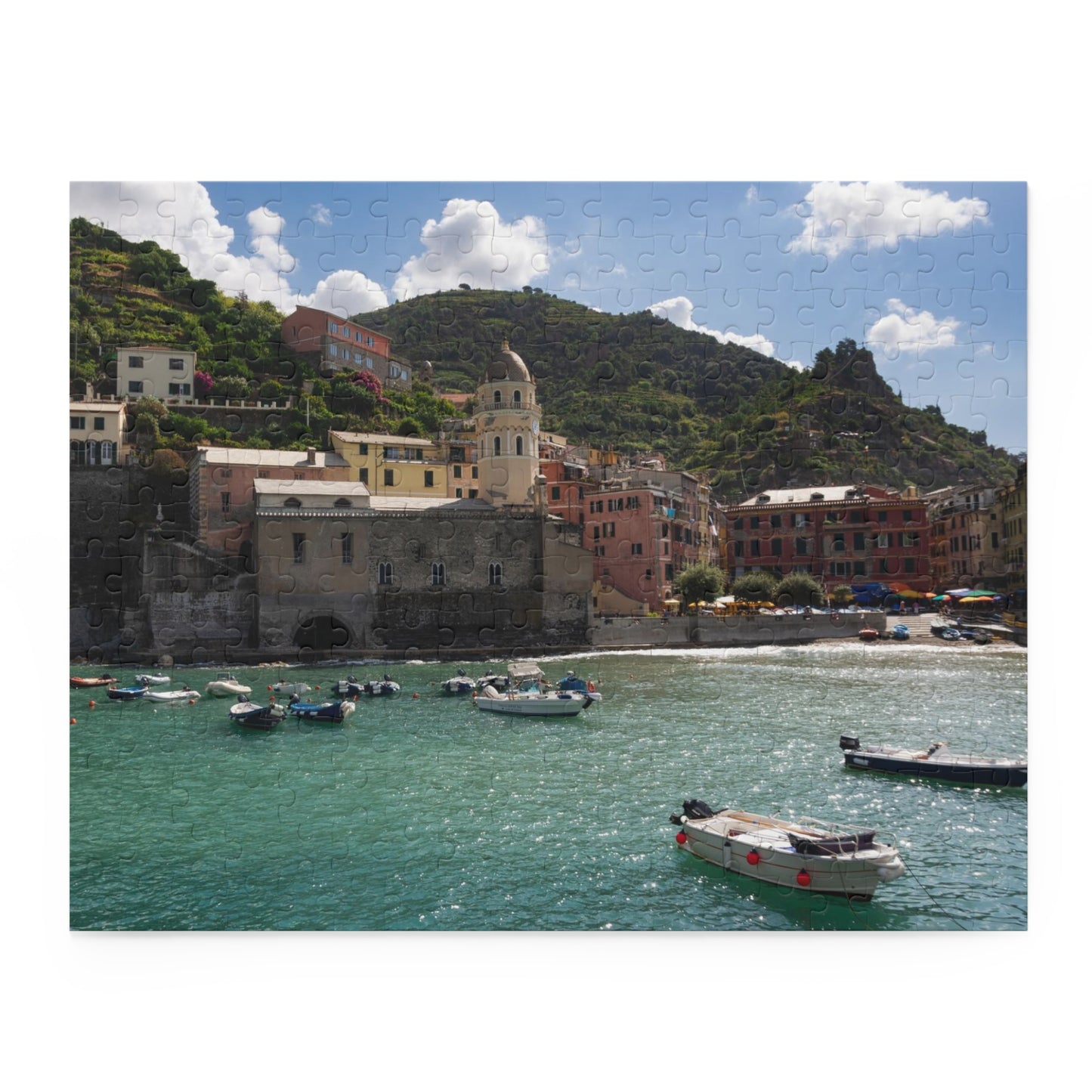 252 Piece Puzzle - Cinque Terre Italy - Leah Ramuglia Photography