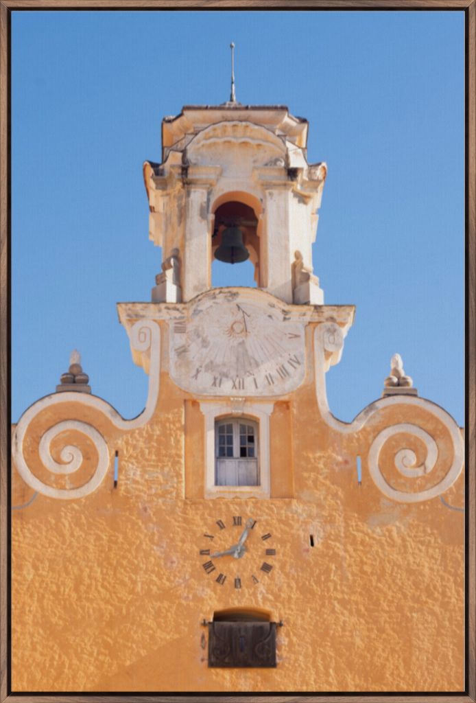 Mediterranean Church Bells - Framed Canvas