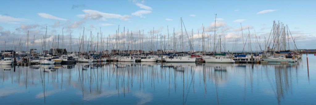Panoramic Irish Harbor - Photographic Print