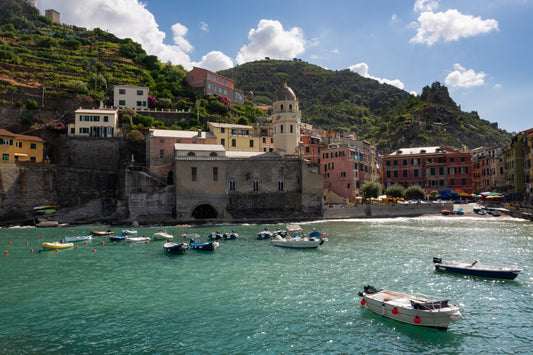 Vernazza, Cinque Terre, Italy photograph by Leah Ramuglia