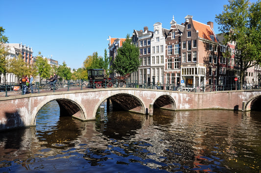 Amsterdam, The Netherlands - Photograph Printed on Metal