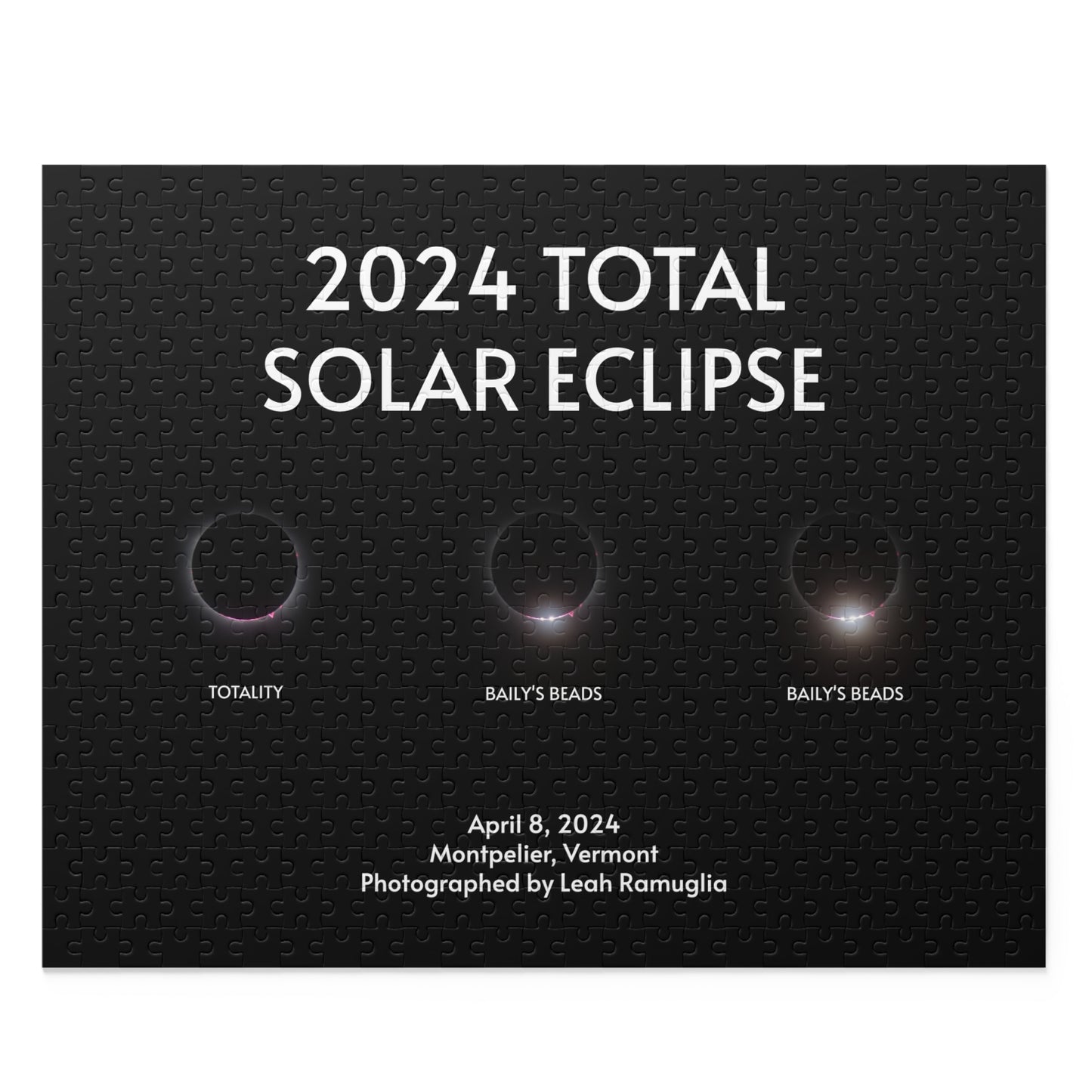 2024 Total Solar Eclipse Totality & Baily’s Beads Puzzle